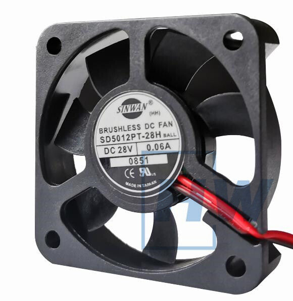 1PC  SD5012PT-28H 28V 0.06A Elevator Control Cabinet Inverter Cooling Fan