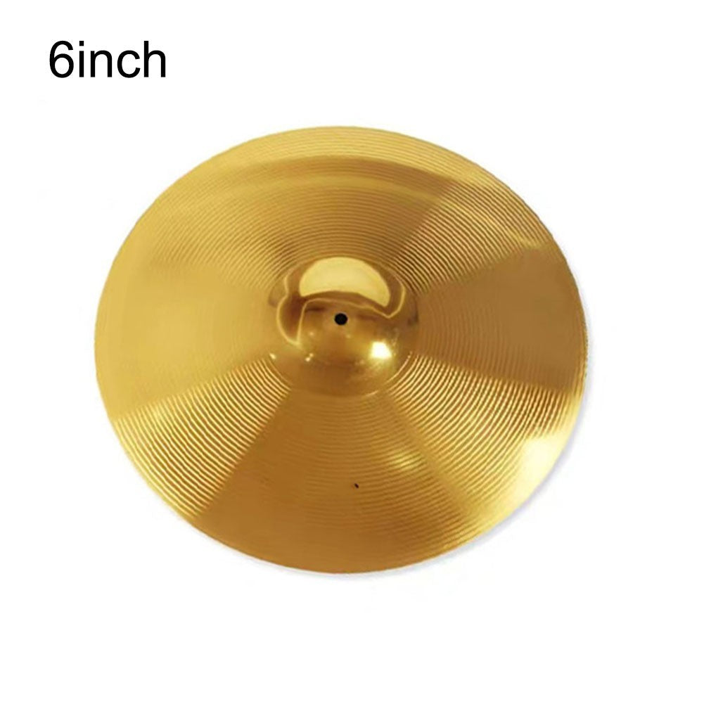 Impressive Drum Brass Cymbals with Vibrant Tone (6 8 10 12 14 16 Inch)
