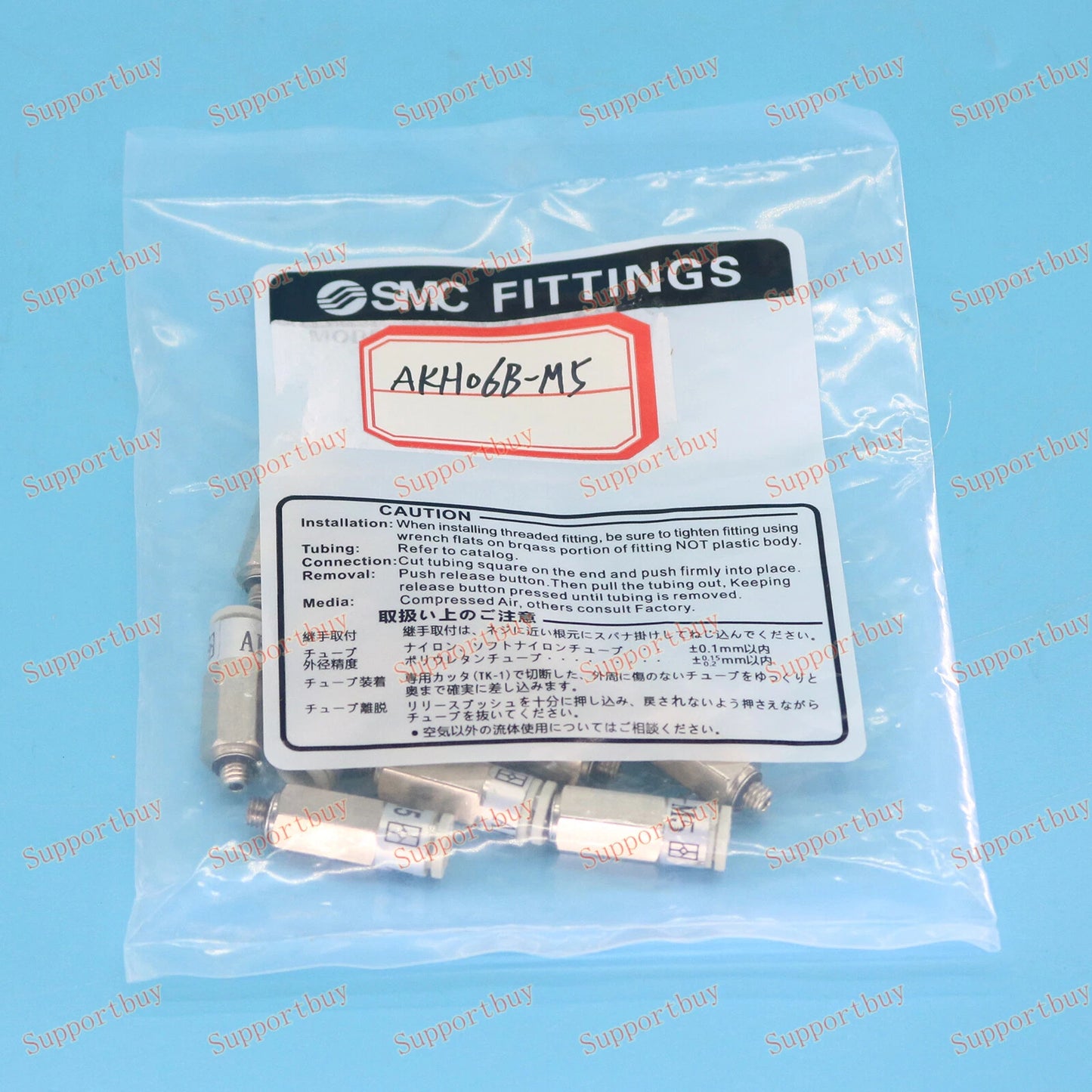 10PC/Bag  smc Check Valve AKH06B-M5 Fast Delivery #P