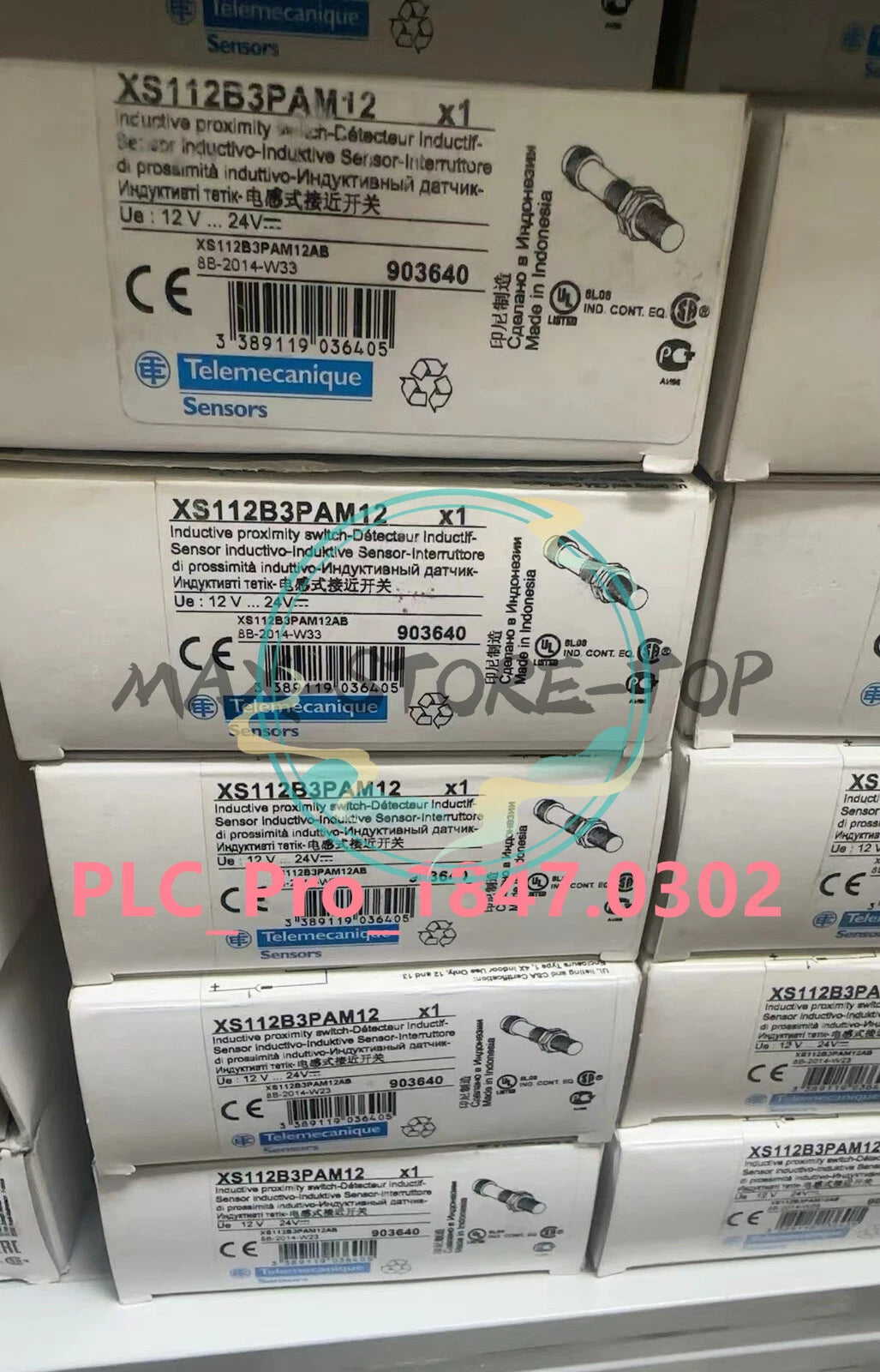 1PC   Schneider XS112B3PAM12 Proximity Switch Fast delivery