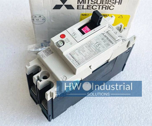 1pc  Mitsubishi Circuit Breaker NF32-SVF 2P 15A