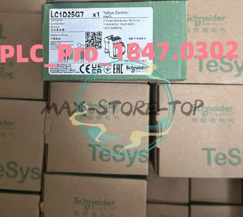 LC1D25G7 1PCS  Schneider LC1D25G7 IEC contactor Fast delivery