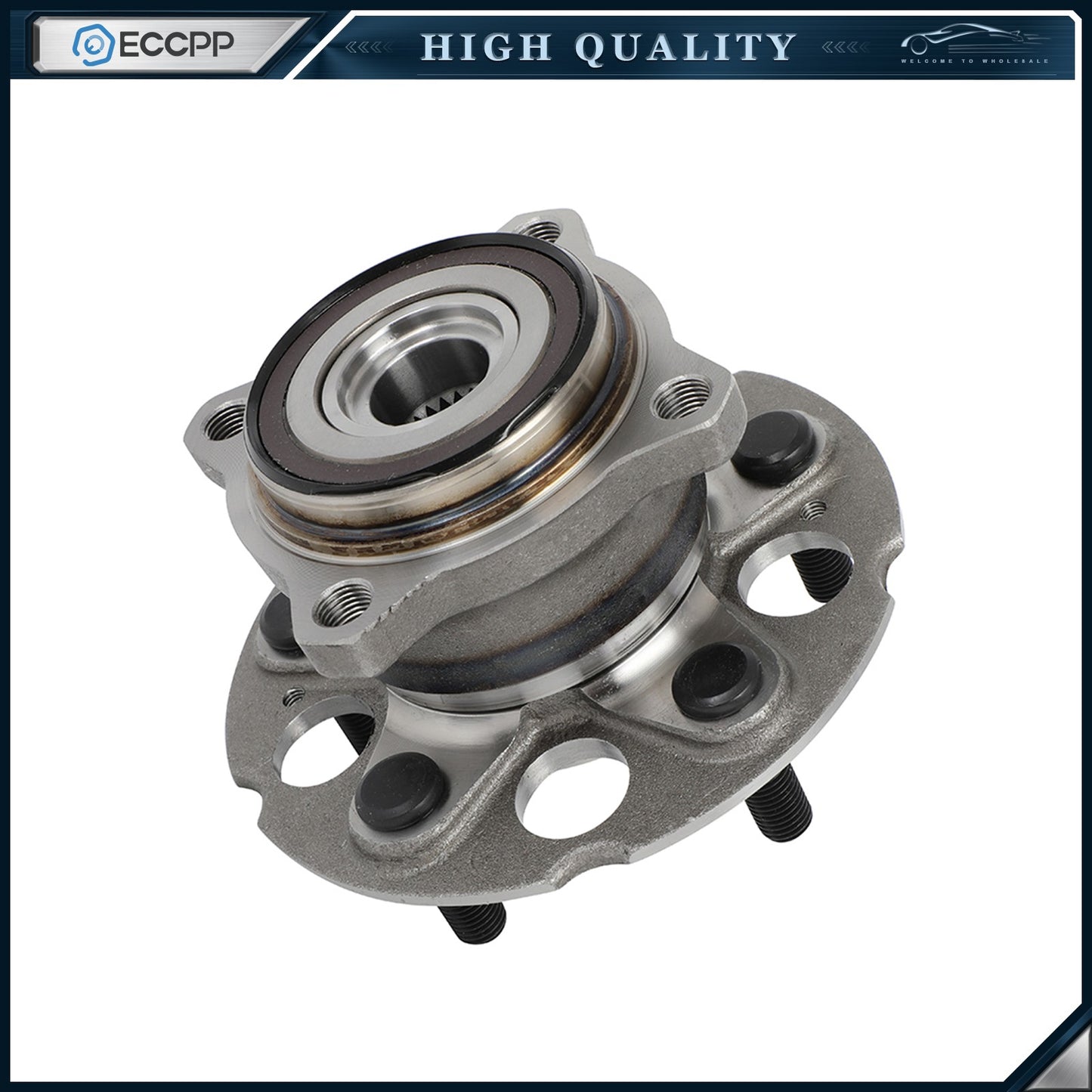 1Pc Wheel Hub Bearing Rear AWD For Honda CR-V 2012-2016 For Acura RDX 2013-2015