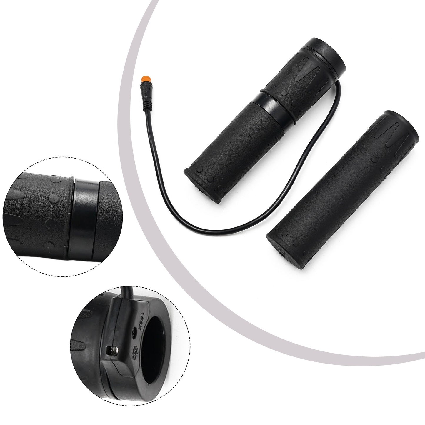 Half Twisting Throttle Waterproof Accessory Bicycle Ebike Electric Bike