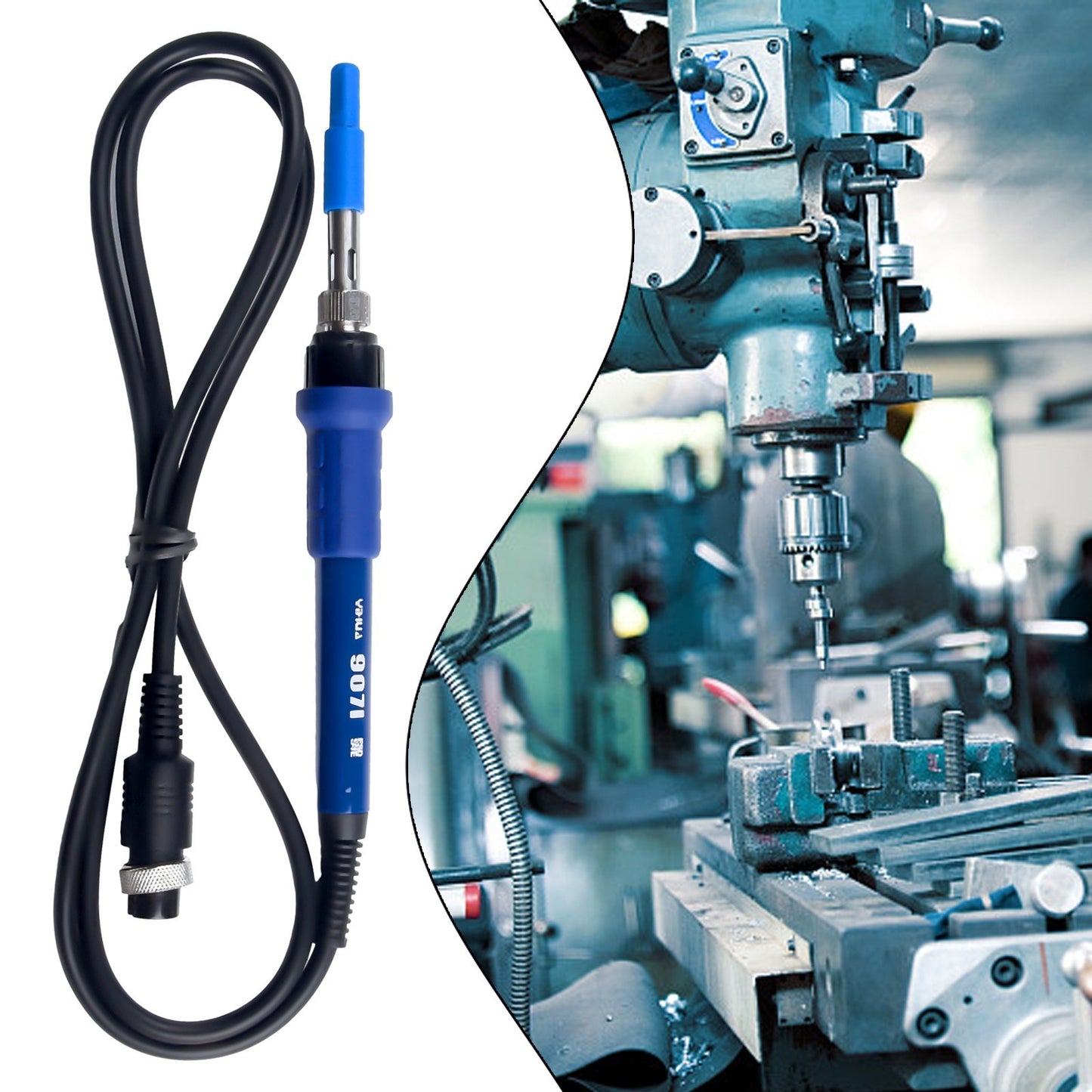 907I 6Pin Handle Soldering iron For 939BD+ 898BD+ 995D 853D 5A Solder Station