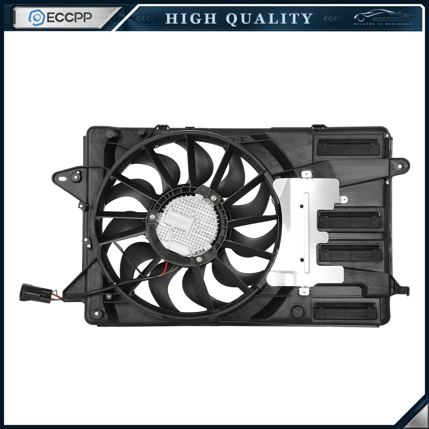 Electric Radiator Cooling Fan Assembly For CHEVROLET MALIBU 2016 2018 2019 2020
