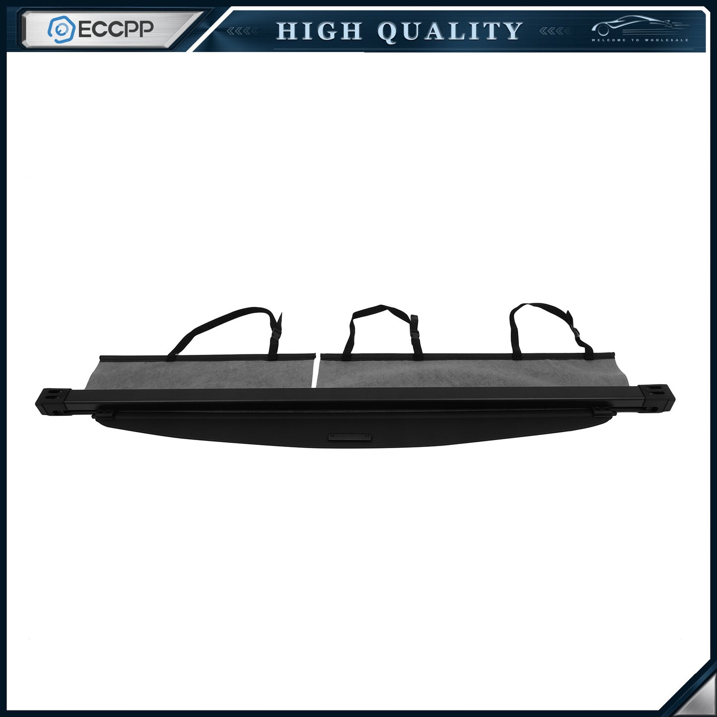 Cargo Cover Black Tonneau Retractable Security For Toyota RAV4 2006-2012 3.5L