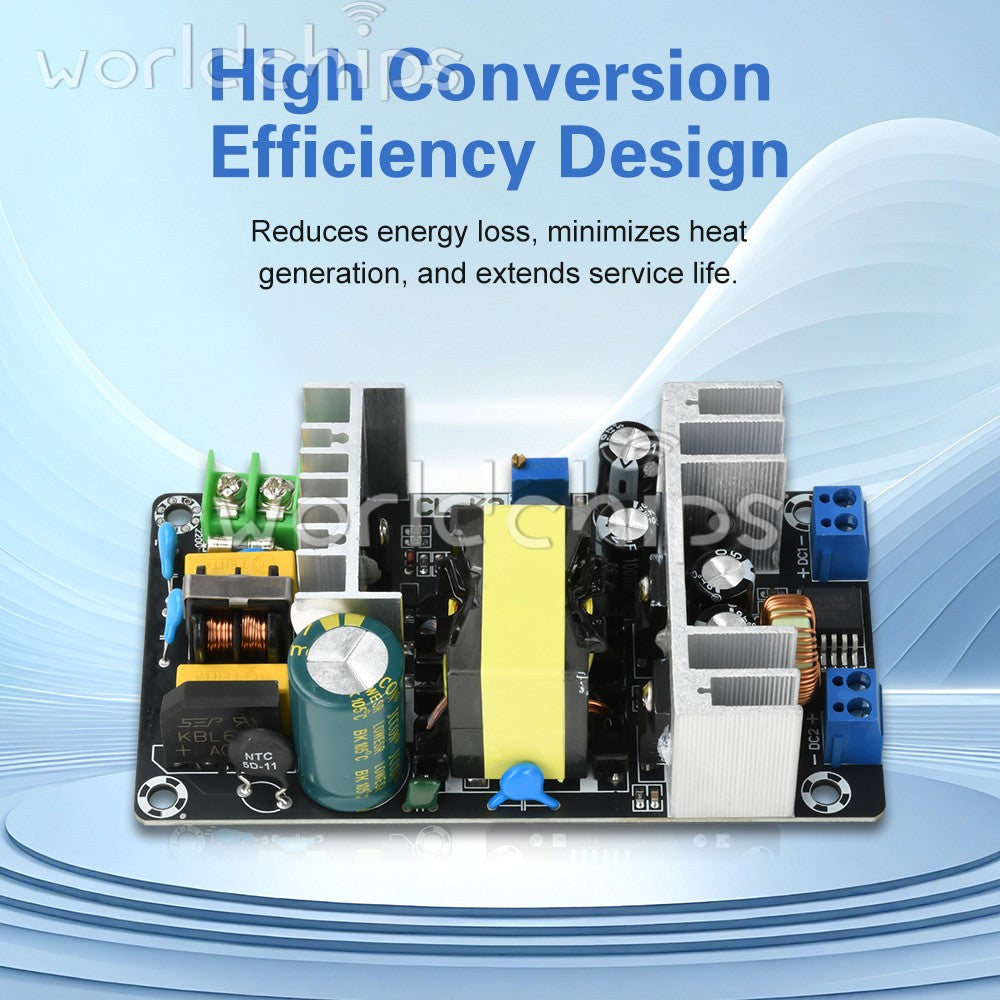 24V12V5V Switching Power Supply Board 180W High-Power Industrial Power Module