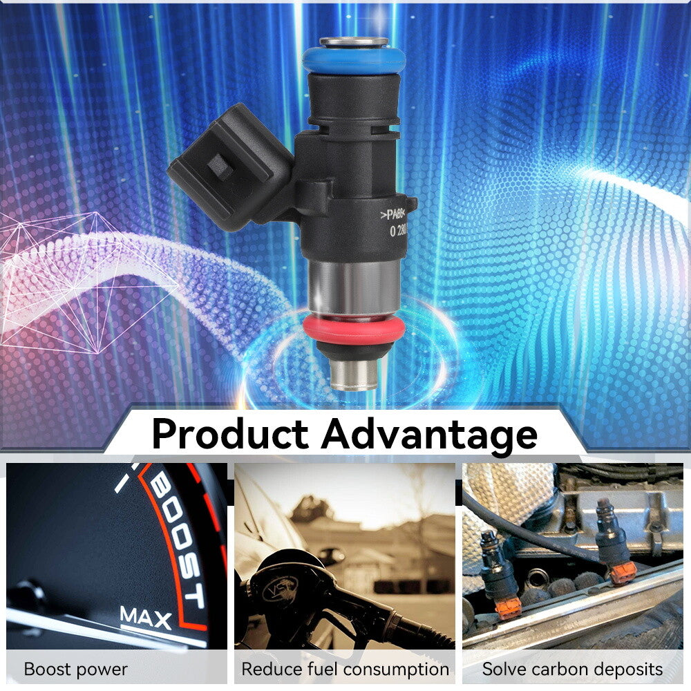 6pcs Fuel Injectors For Ford Escape Fusion Mazda Tribute Mercury Mariner 3.0L