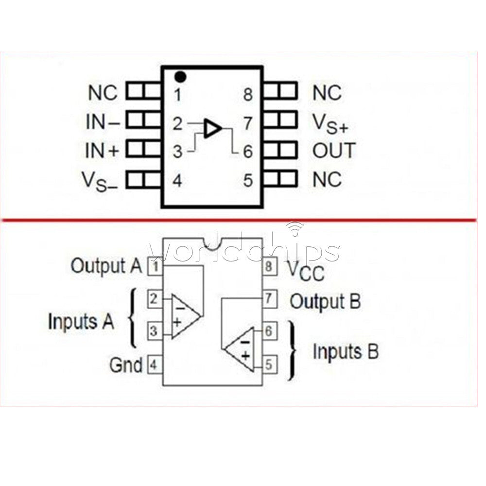 10PCS Dual to Mono Op amp module OPA627AU replace NE5532 Philippines Made