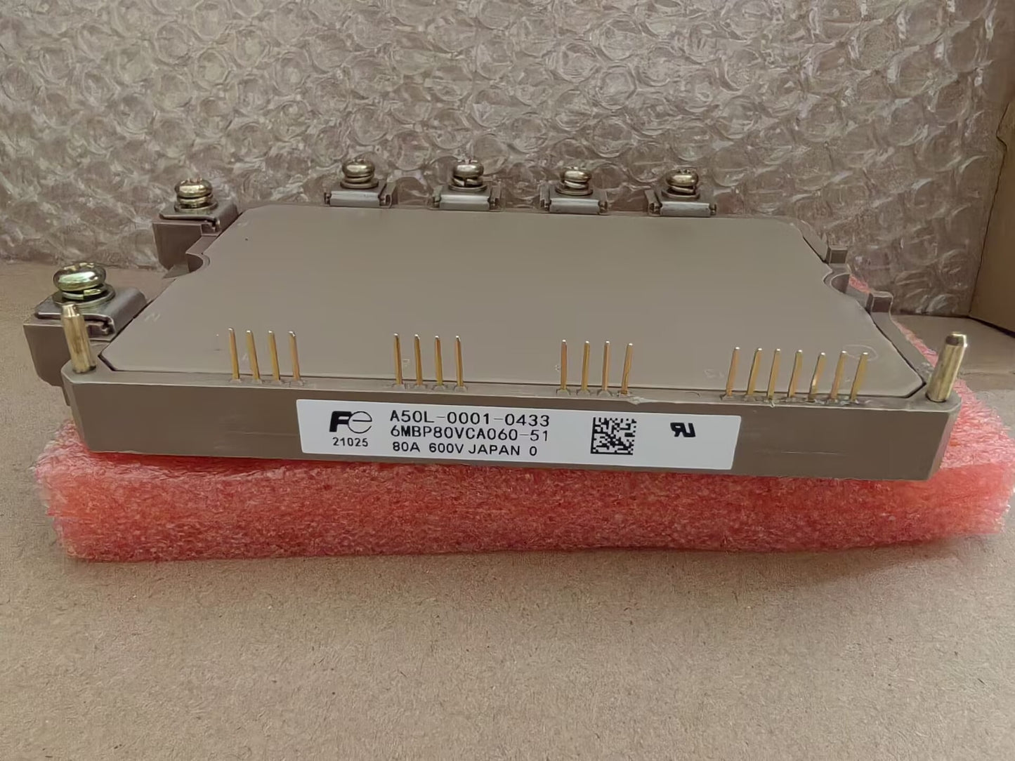 One  MODULE For FUJI 6MBP80VCA060-51 6MBP80VCA-060-51 A50L-0001-0433
