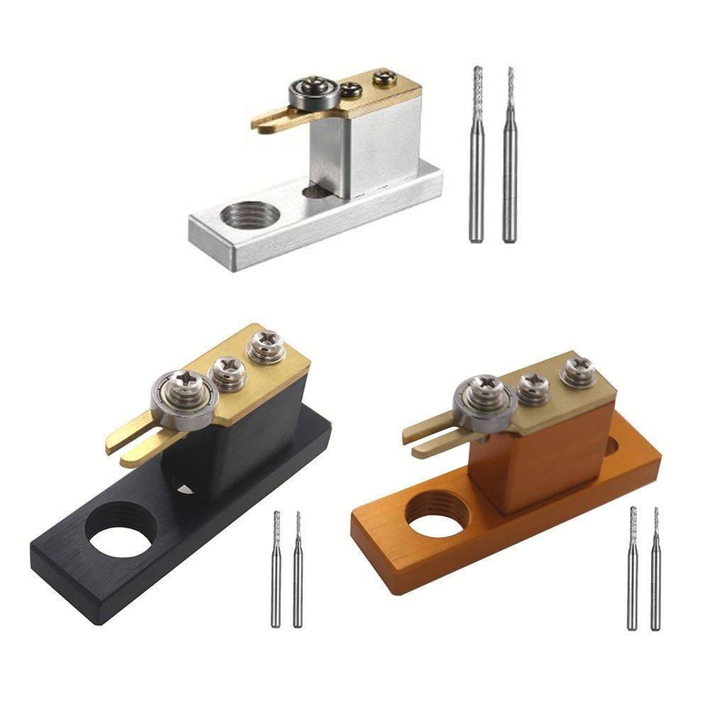 Sturdy Electric Purfling Groove Cutter For Violin Makers With 2x Milling Cutter