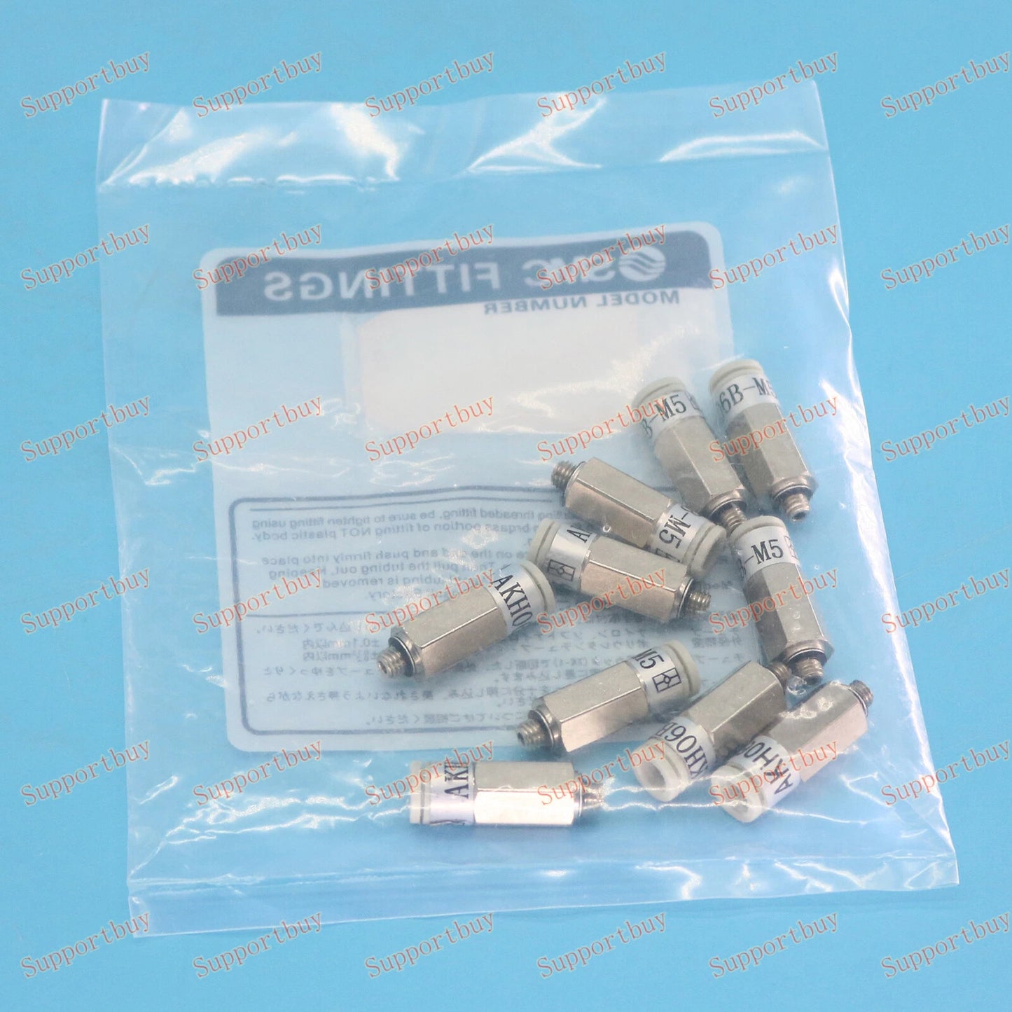 10PC/Bag  smc Check Valve AKH06B-M5 Fast Delivery #P