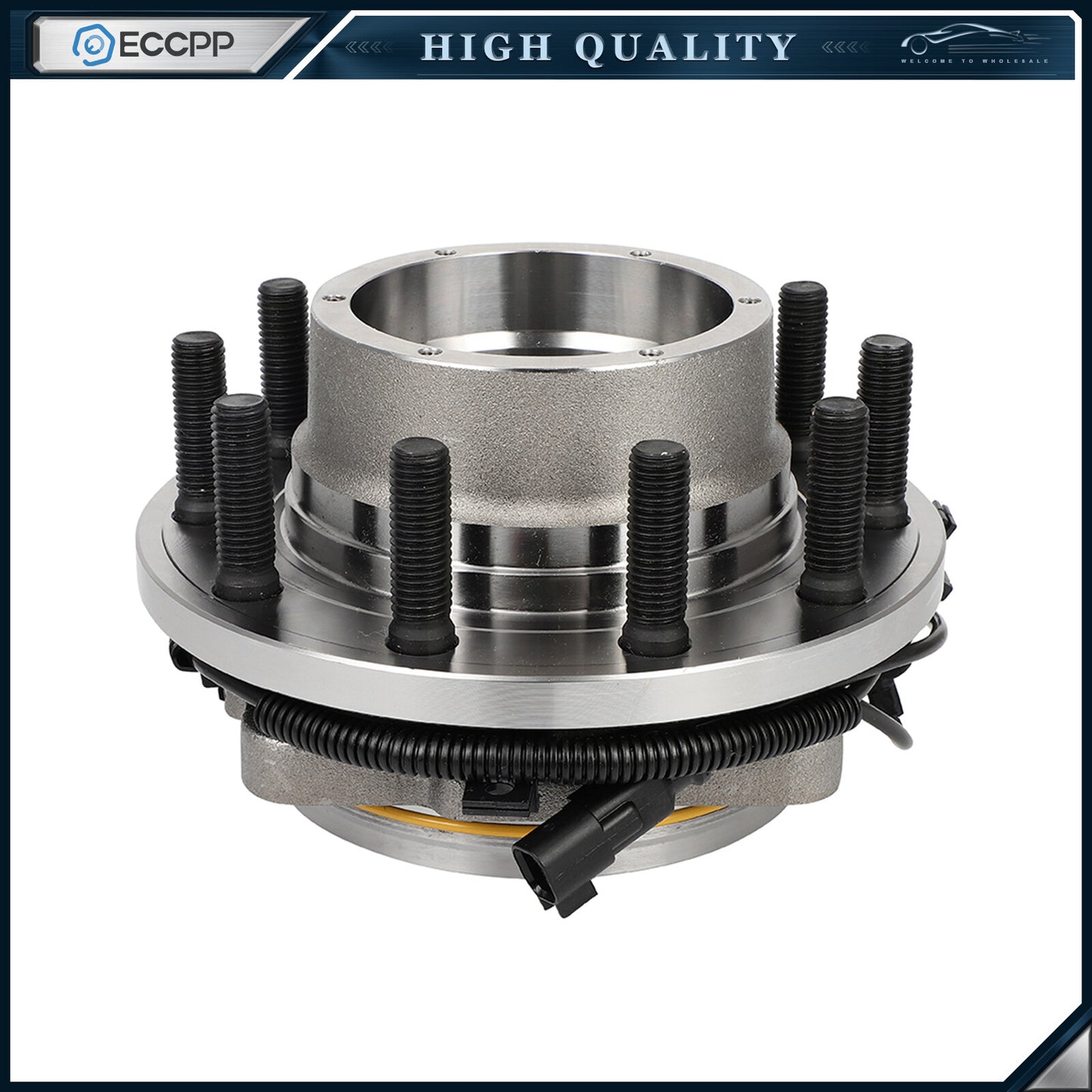 1Pc Wheel Hub Bearing Front 4WD For Ford F-450 F-550 Super Duty Cab & Chassis