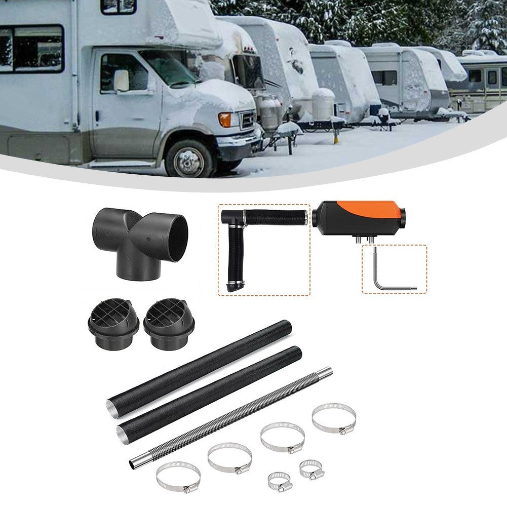 2KW 5KW 8KW Diesel Heater Air Outlet Duct Kit with Exhaust Pipe and Clamps