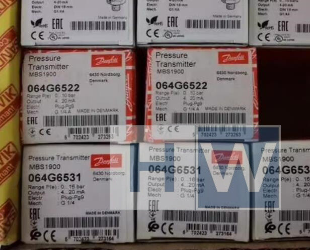 1pc  Danfoss MBS1900 0-10Bar Pressure Transmission Sensor 064G6522