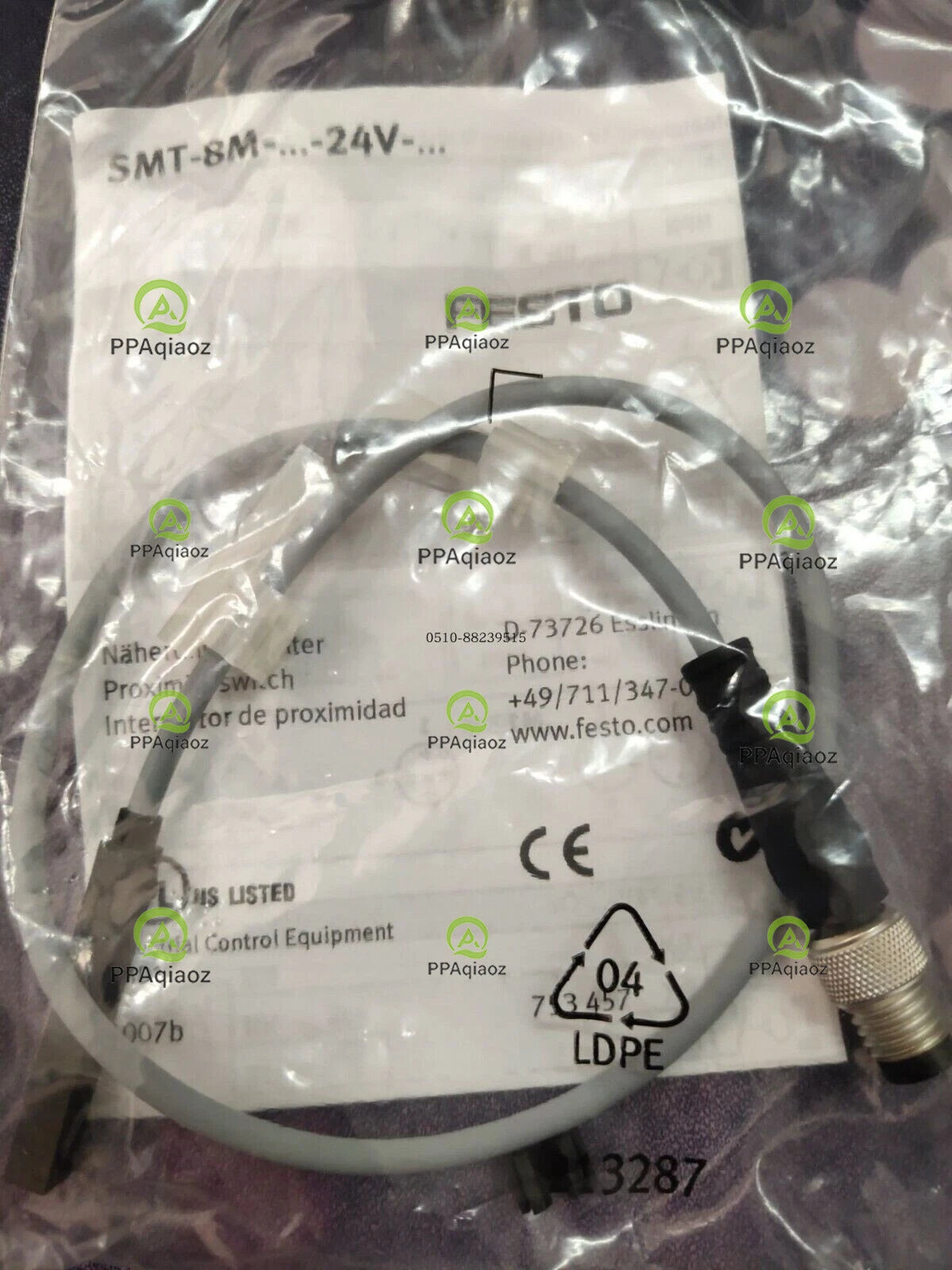 FESTO SMT-8M-PS-24V-K-0.3-M8D 1PC  Switch Sensor Free Shipping