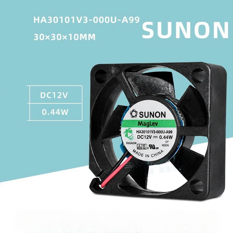 1/piece SUNON HA30101V3-000U-A99 12V 0.44W 3cm Magnetic Levitation Silent Fan