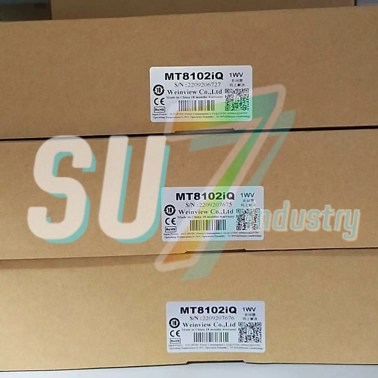 Weinview MT8106IQ HMI Touch Screen # 1pcs    In Box