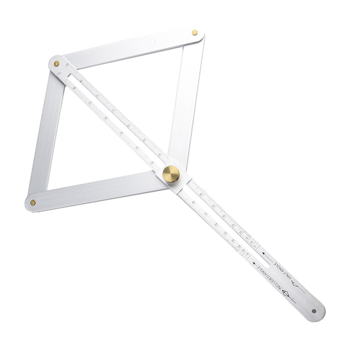 Square Protractor Protractor Artifact Foldable Gauge Measurements Multi-Angle