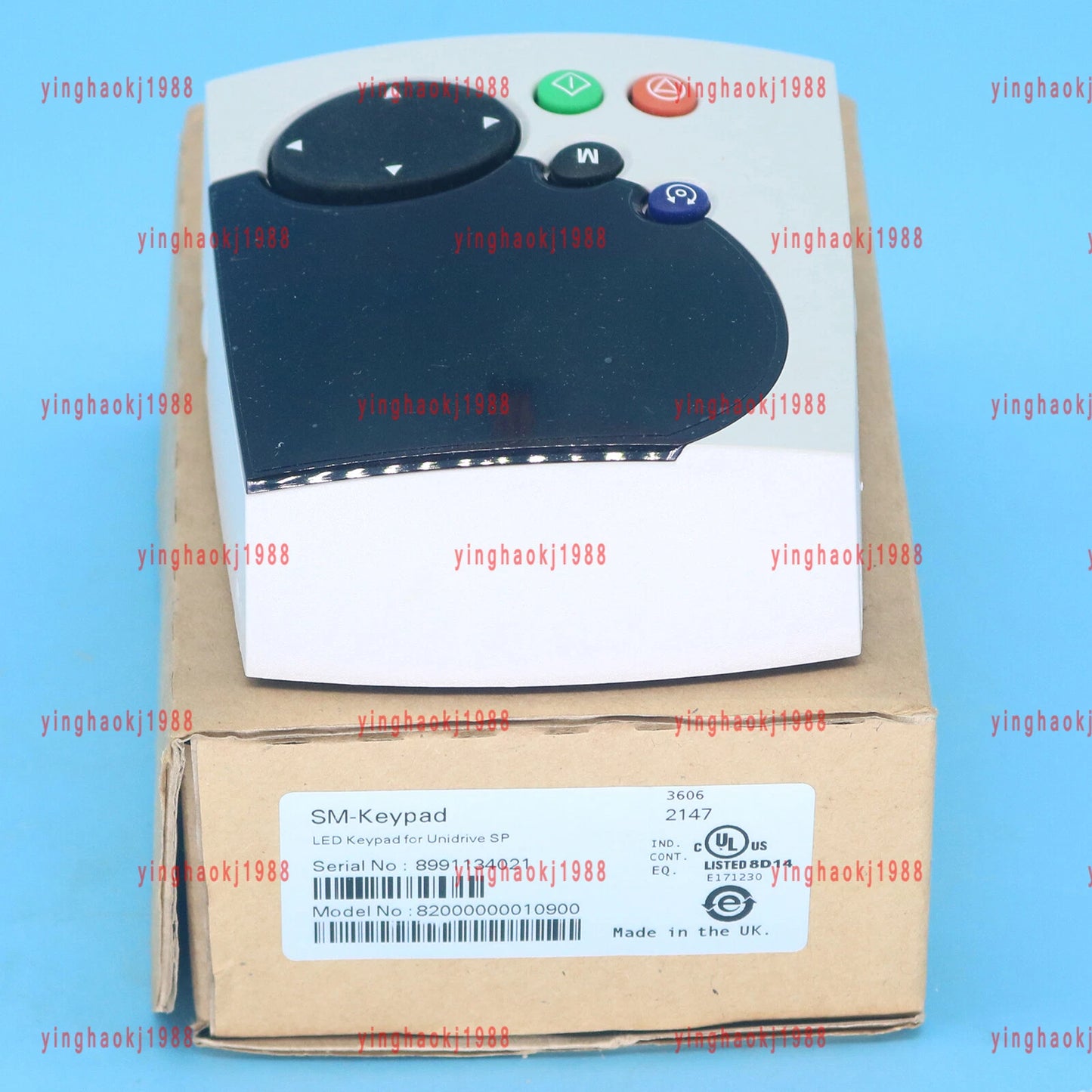 Emerson CT LED Keypad 82000000010900 for Unidrive SP Emerson SM-Keypad #P