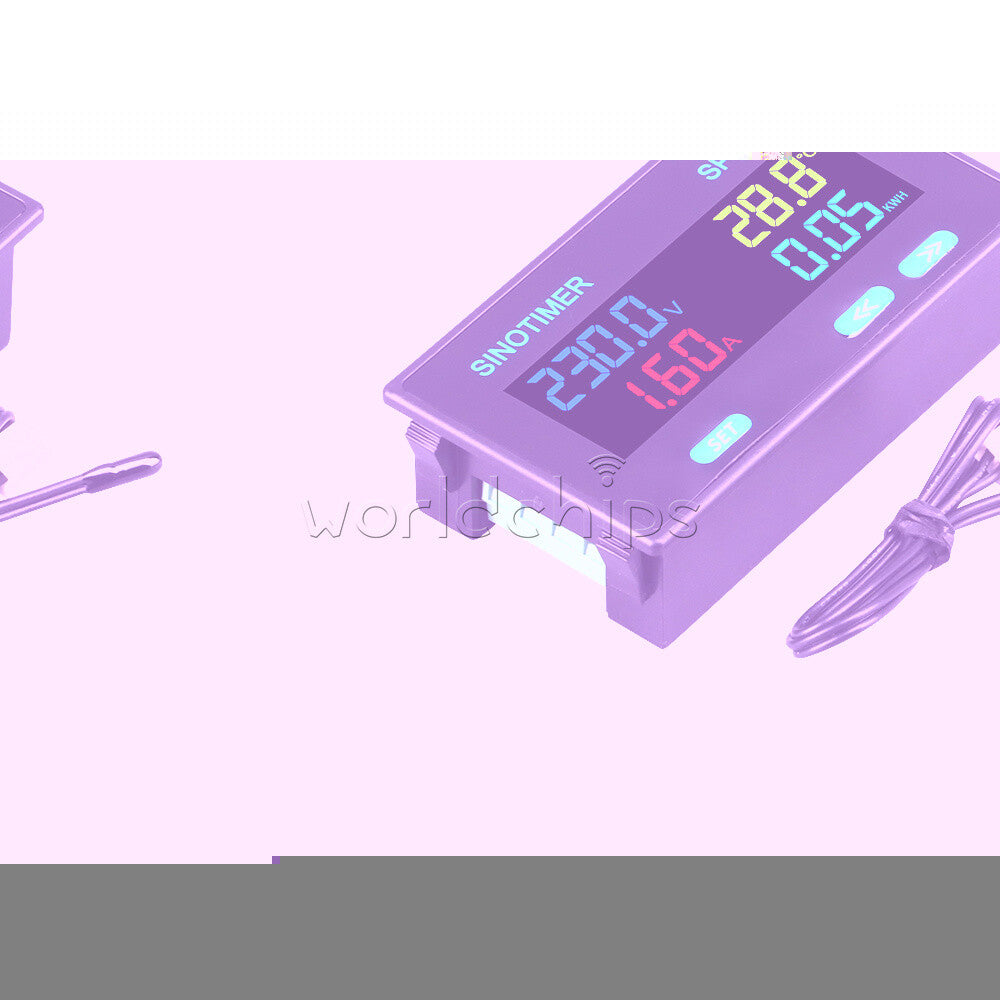 AC60-300V 20/100/200A Multifunction AC Single Phase Electric Voltmeter Ammeter
