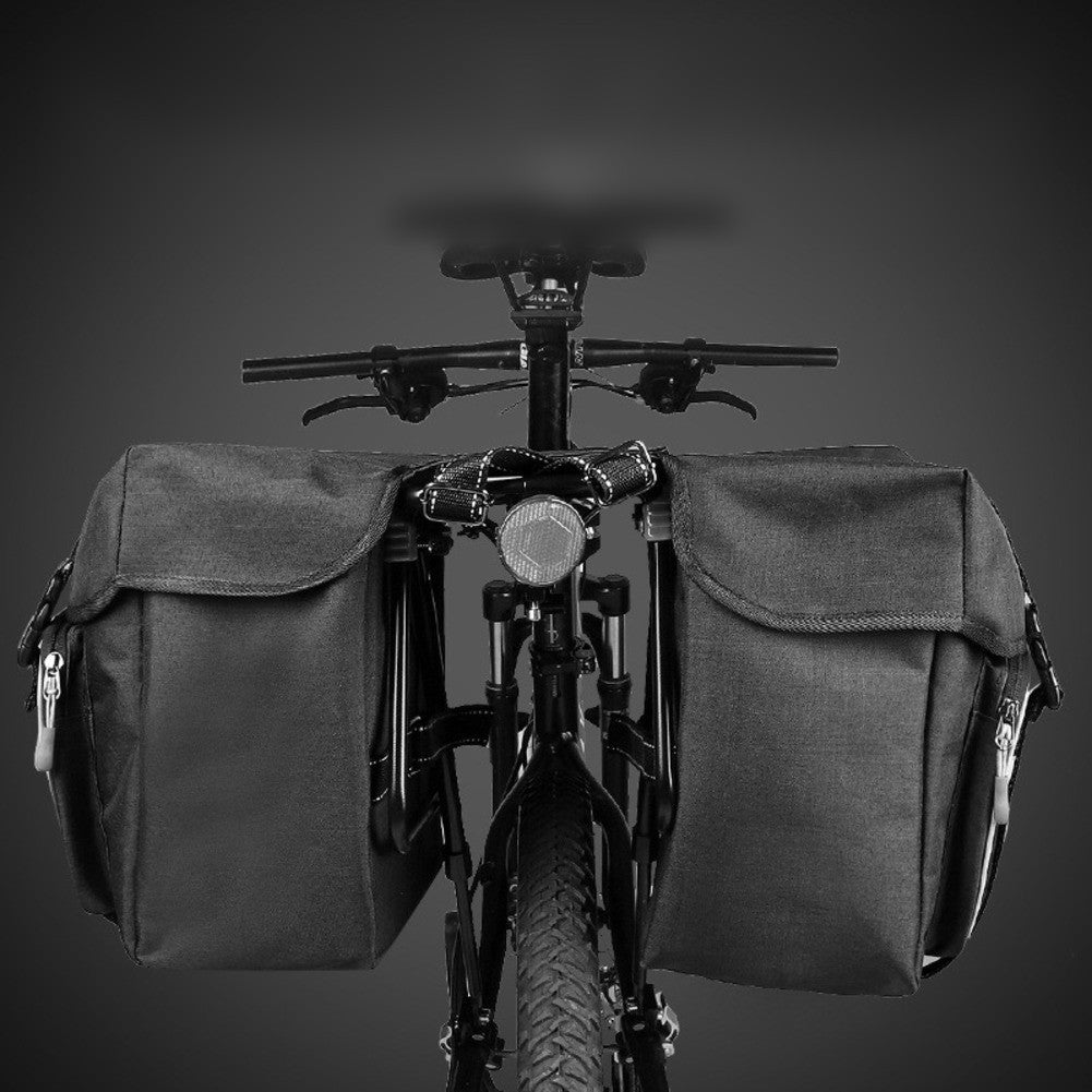 Adjustable Saddle Bags for For ebikes and Bicycles with 300D Polyester Fabric