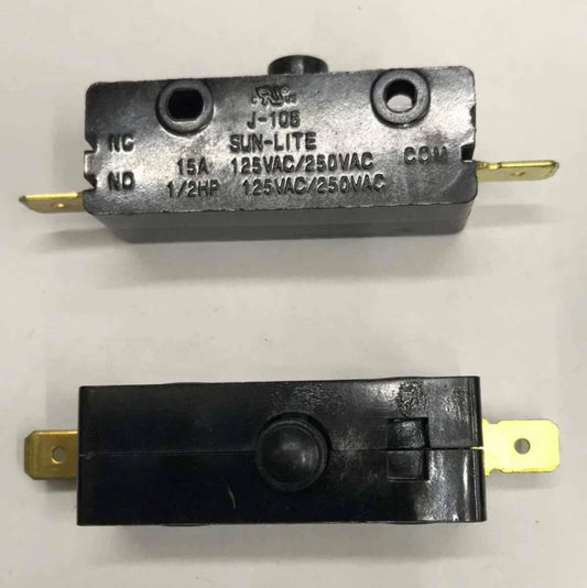 QTY:2pcs Sun-Lite J-108  Dryer Dishwasher Interlock Switch