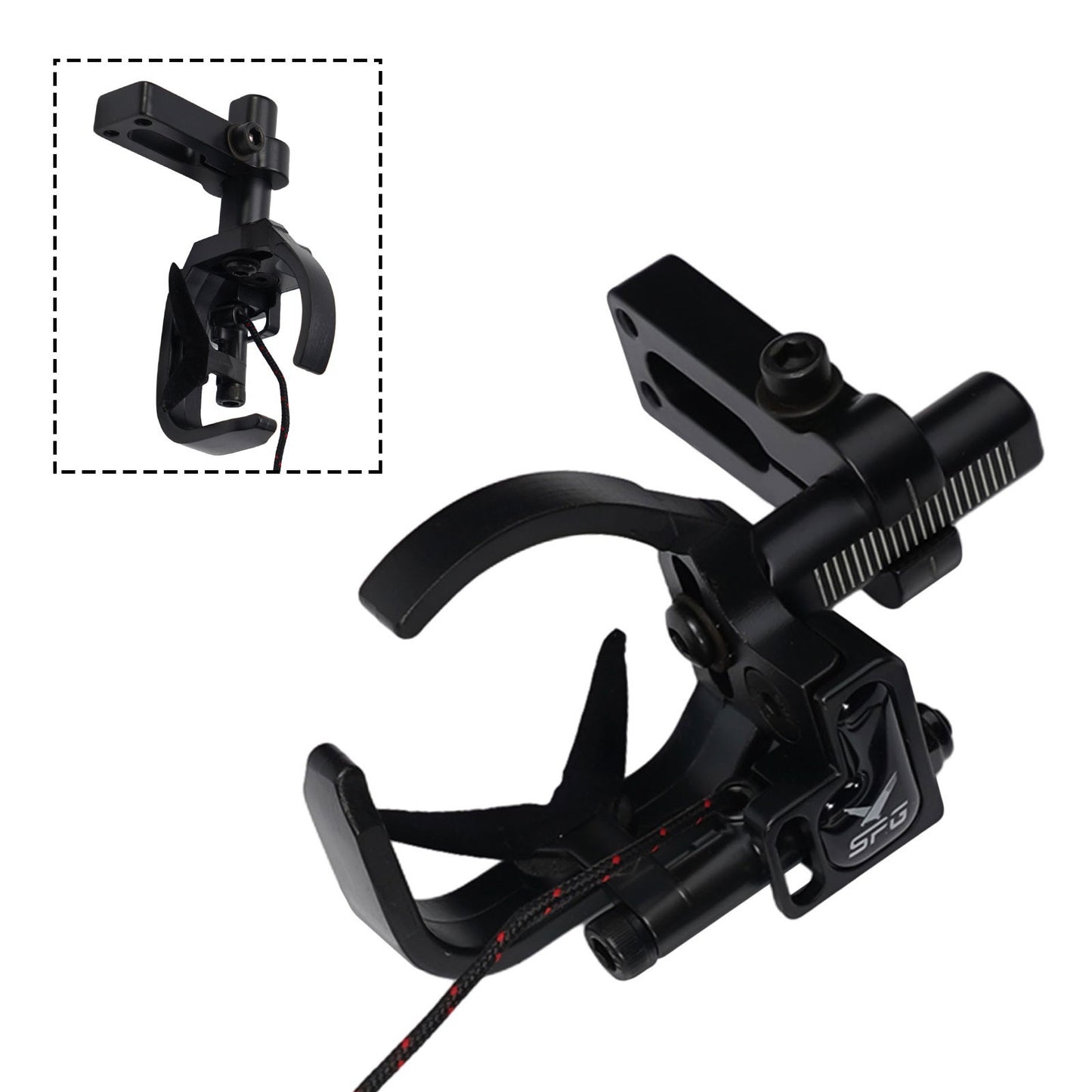 High Quality 4 Way Adjustable Arrow Rest for Compound Bow Metal Drop Away Rest