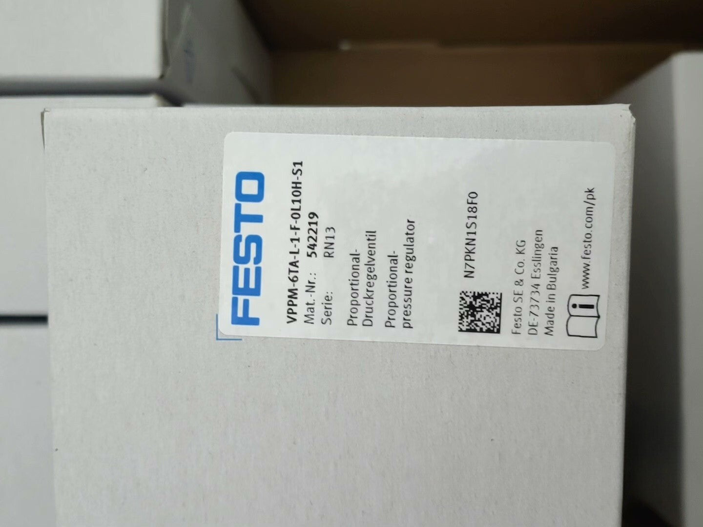 1pcs For FESTO VPPM-6TA-L-1-F-0L10H-S1 542219 Proportional Valve