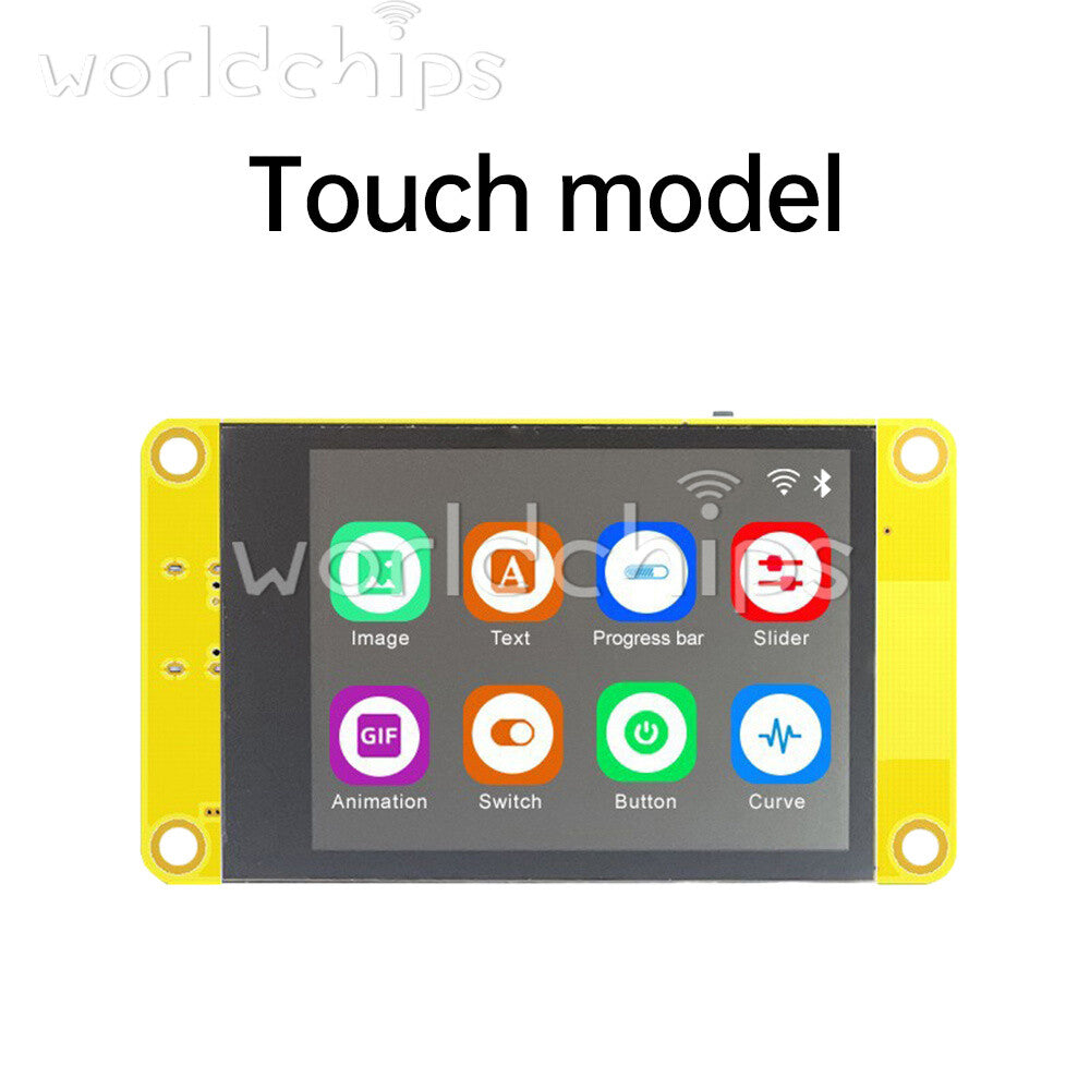 10PCS ESP32 WIFI Bluetooth Development Board 2.2 Touch LCD Display Screen Module