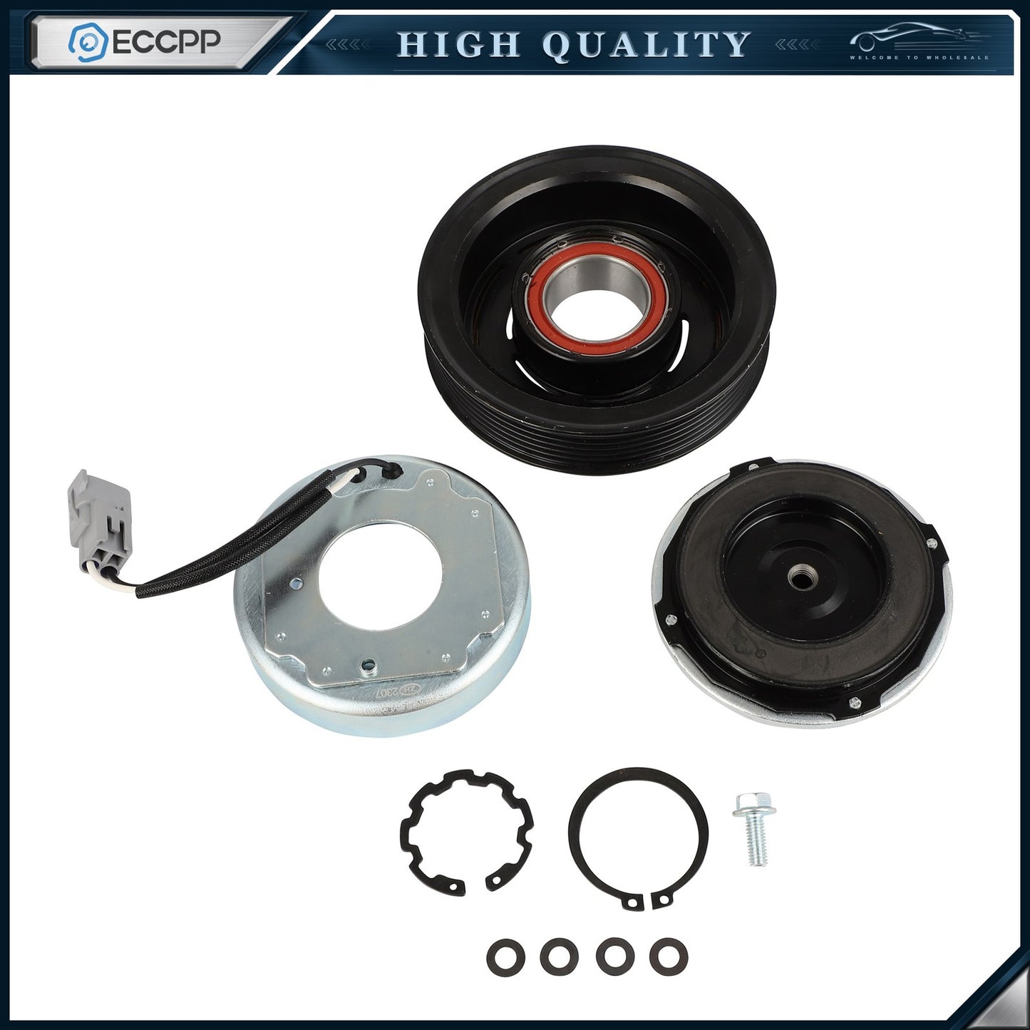 AC A/C Compressor Clutch Kits For Chrysler 200 2.4L 2015-2016 2017 197314