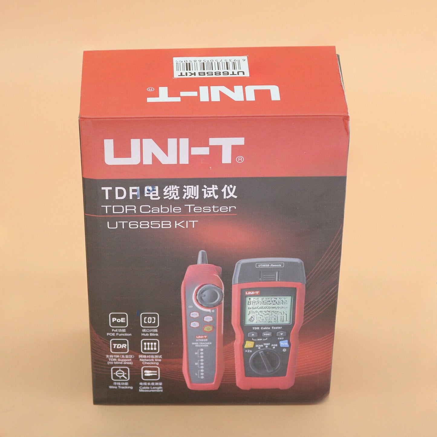 UNI-T UT685B KIT  TDR Cable Testers Cable Trackers UTP/FTP/SSTP POE Detection