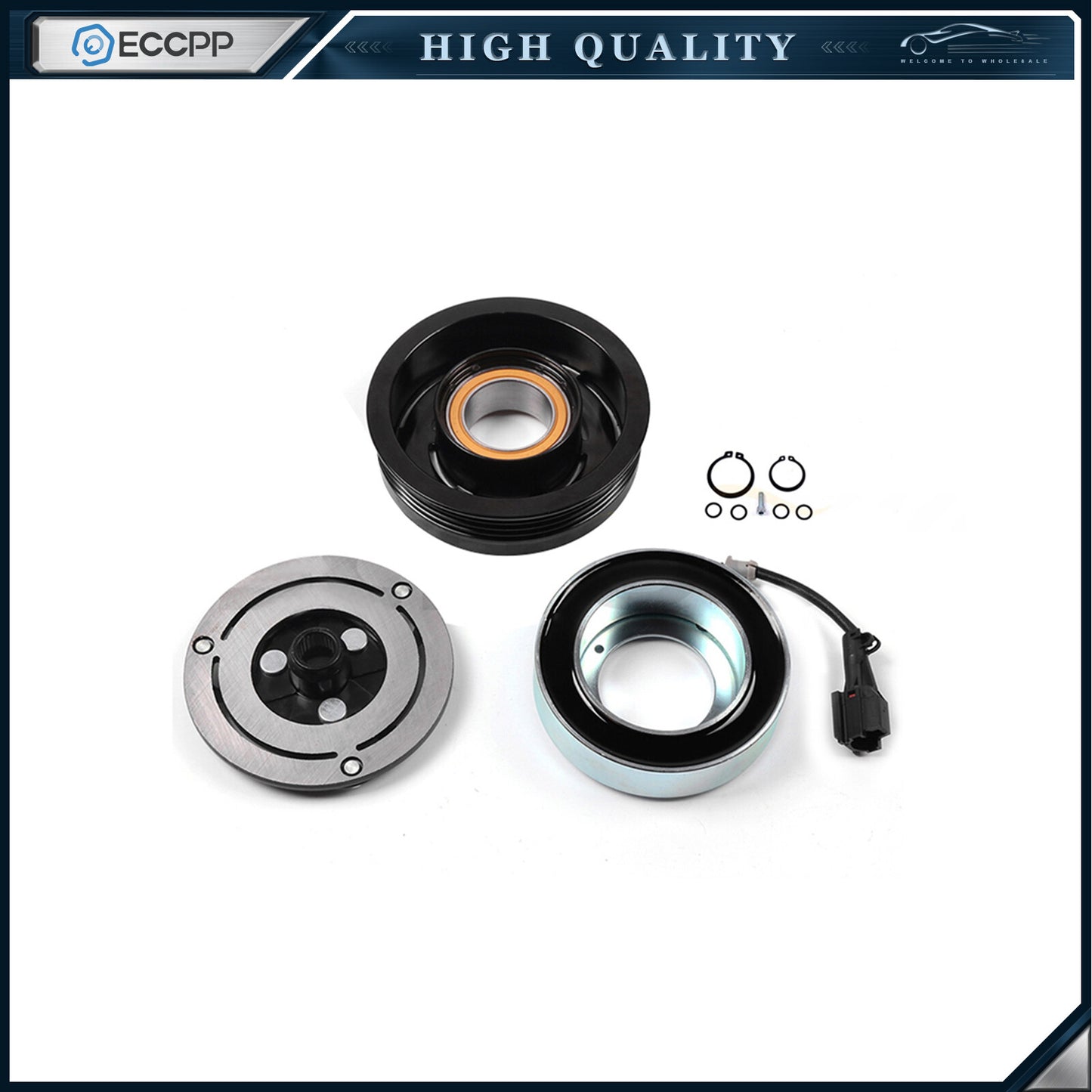AC Compressor Clutch Kits For 2008-2013 2014 Subaru Forester Impreza 2015 WRX