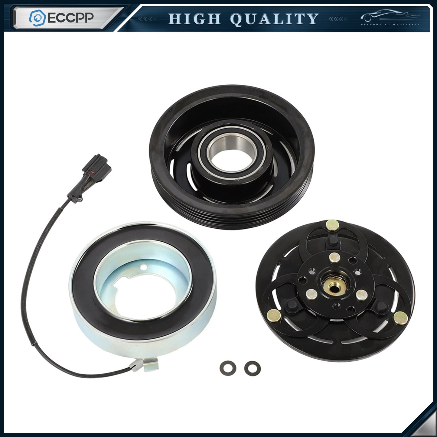 AC A/C Compressor Clutch Kits For Subaru Baja 2.5L 2003 Legacy 2000-2003