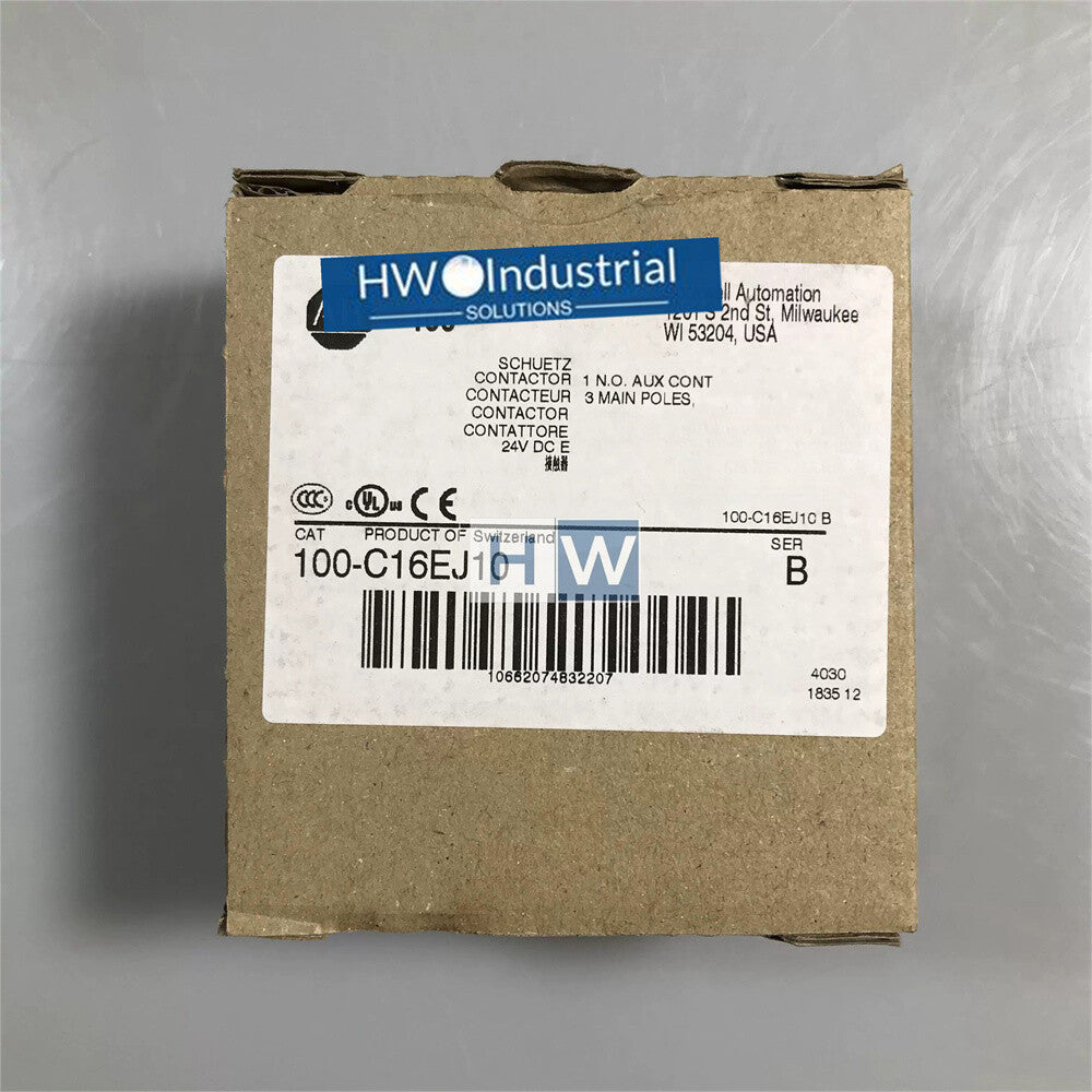 1/piece  100-C16E*10 100-C16EJ10 24VDC Coil Voltage Contactor