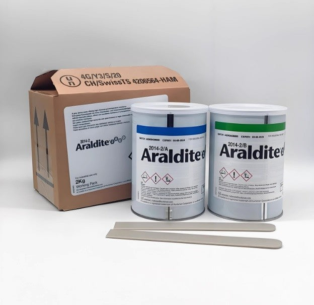 Araldite 2014-2 A/B  2-component Epoxy Adhesive 2kg work pack  free ship