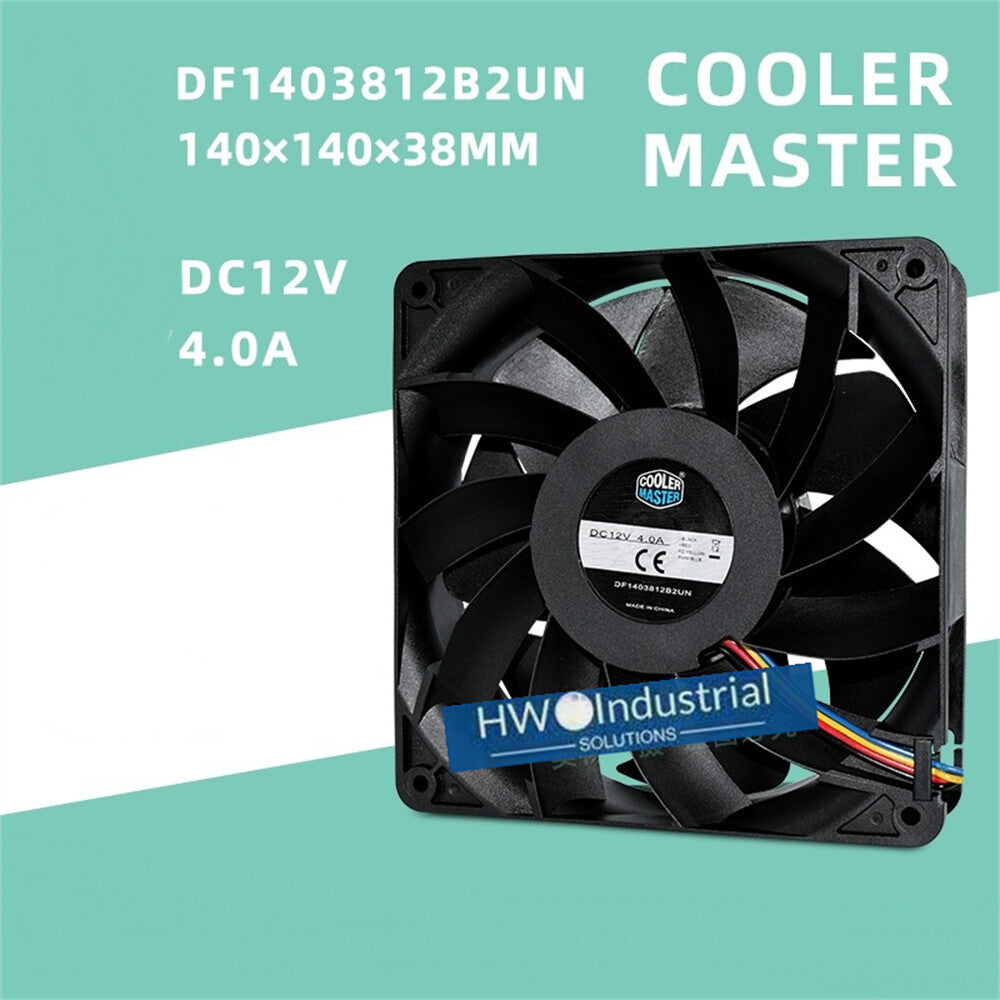 1/piece DF1403812B2UN 14038 12V 4.0A 14CM Cooler Master Chassis Cooling Fan