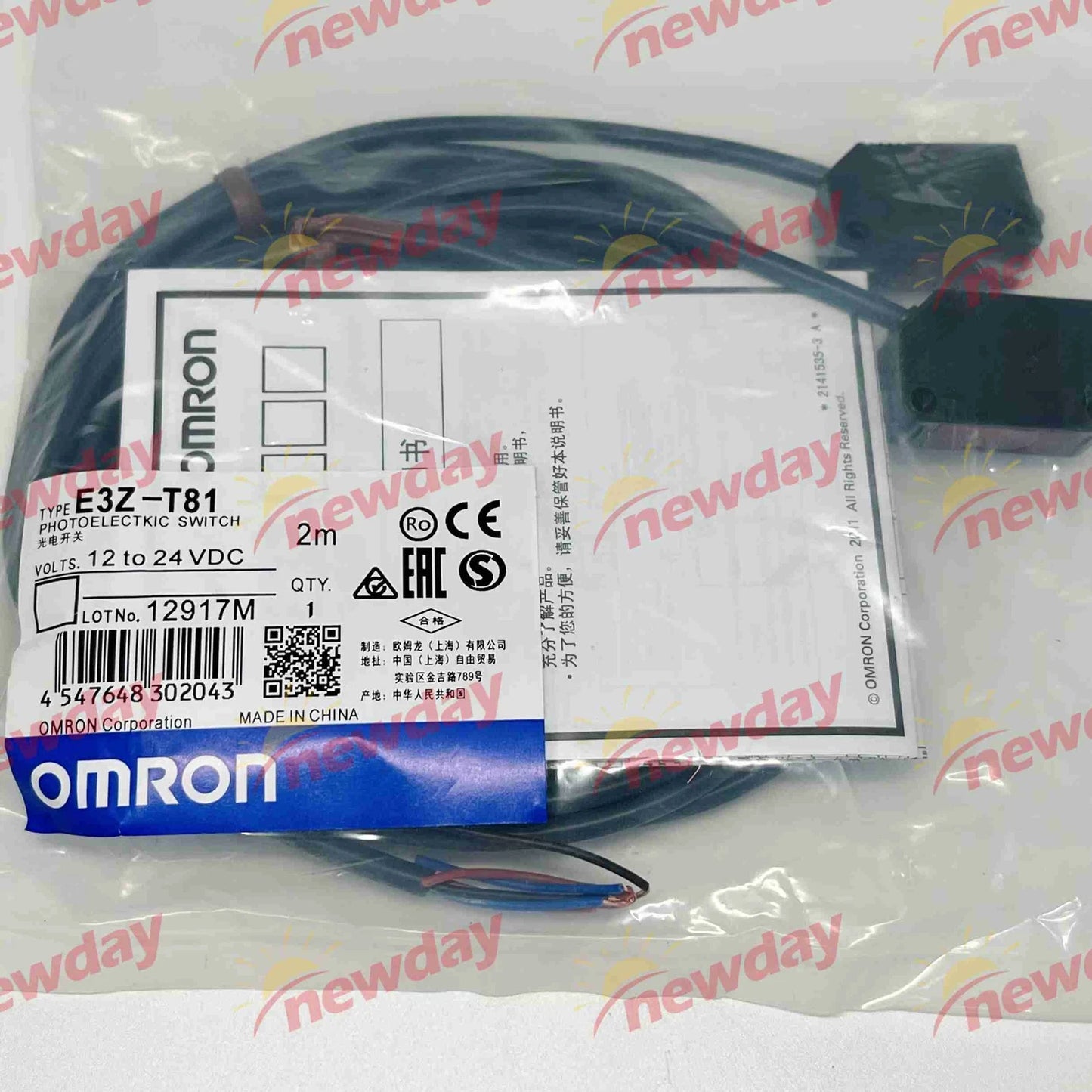 1pc E3Z-T81-D E3Z-T81-L E3ZT81  Photoelectric Switch free shipping