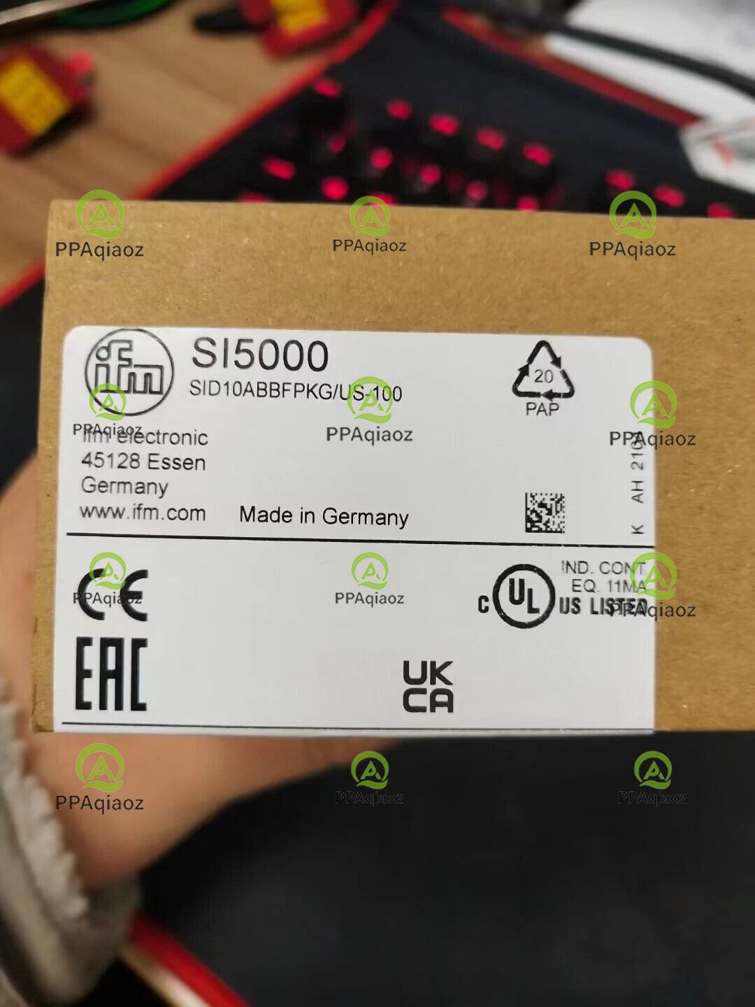 1PC  IFM SI5000 Flow Monitor Sensor ping