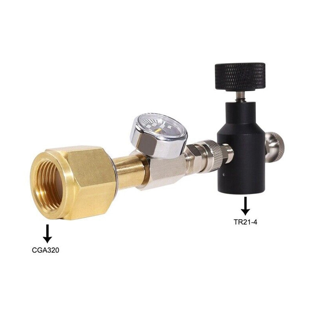 Refill Adapter For Soda Stream Gas Station M18*1.5 Female 2000psi Black Watch