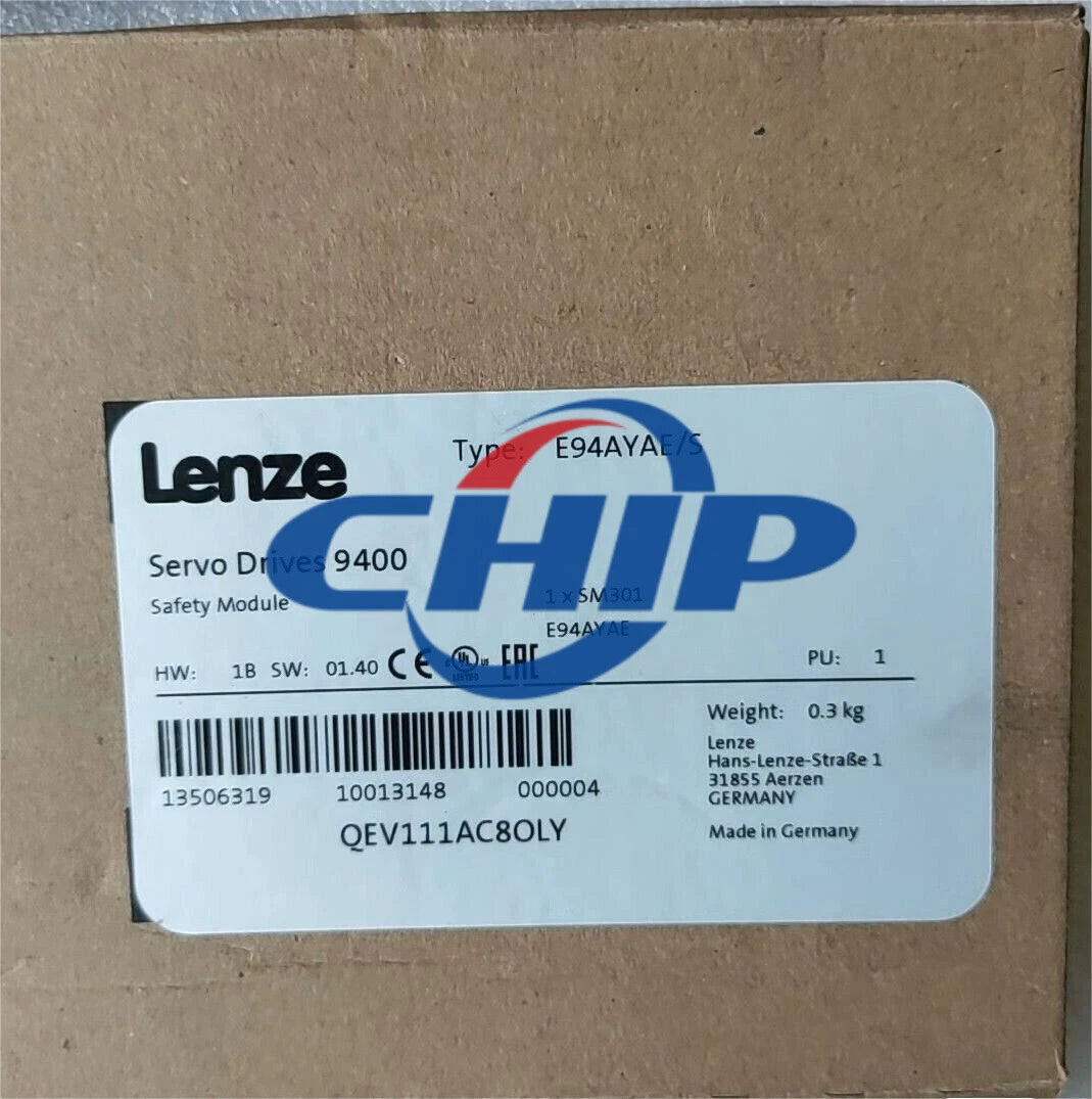 LENZE  E94AYAE   E94AYAE/S SERVO DRIVES9400 SAFETY MODULE 1XSM301   ./UPS