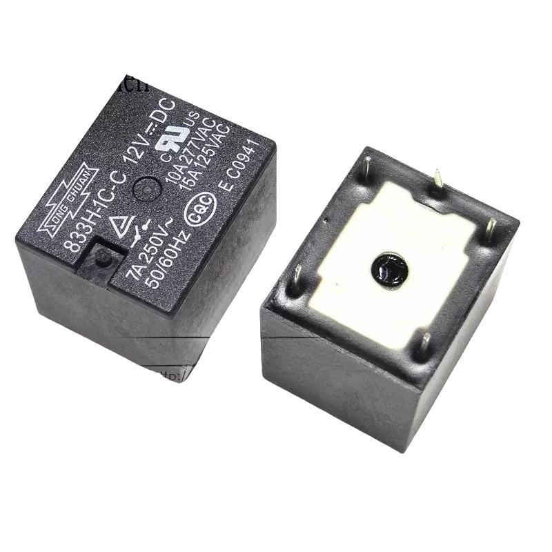10/pieces  SONG CHUAN Power Relay 5-pin 833H-1C-C 5V 9V 12V 24VDC