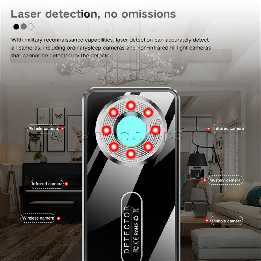 T2 Laser Infrared Detector Signal Tracker Finder Anti-Hidden Camera Detector