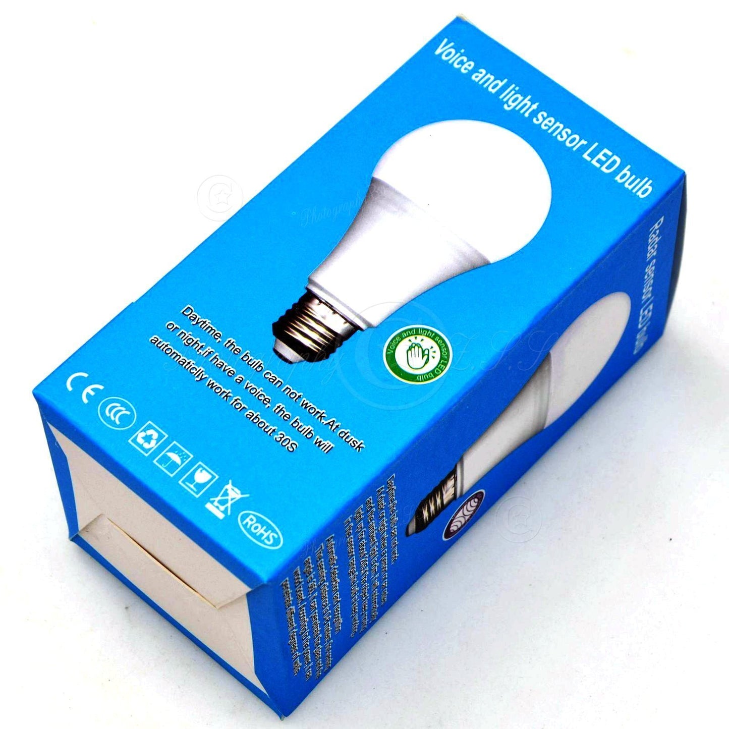 E27 Radar Sensor Motion Detect Switch LED Lamp For IP Camera Lighting Anti Thef