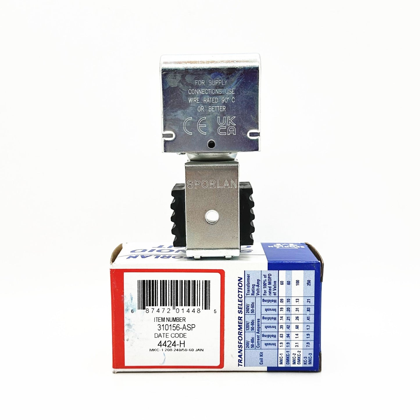 1pcs SPORLAN Solenoid Valve Coil MKC-1/OMKC-2-12-24V-120V-208-240V Fast delivery