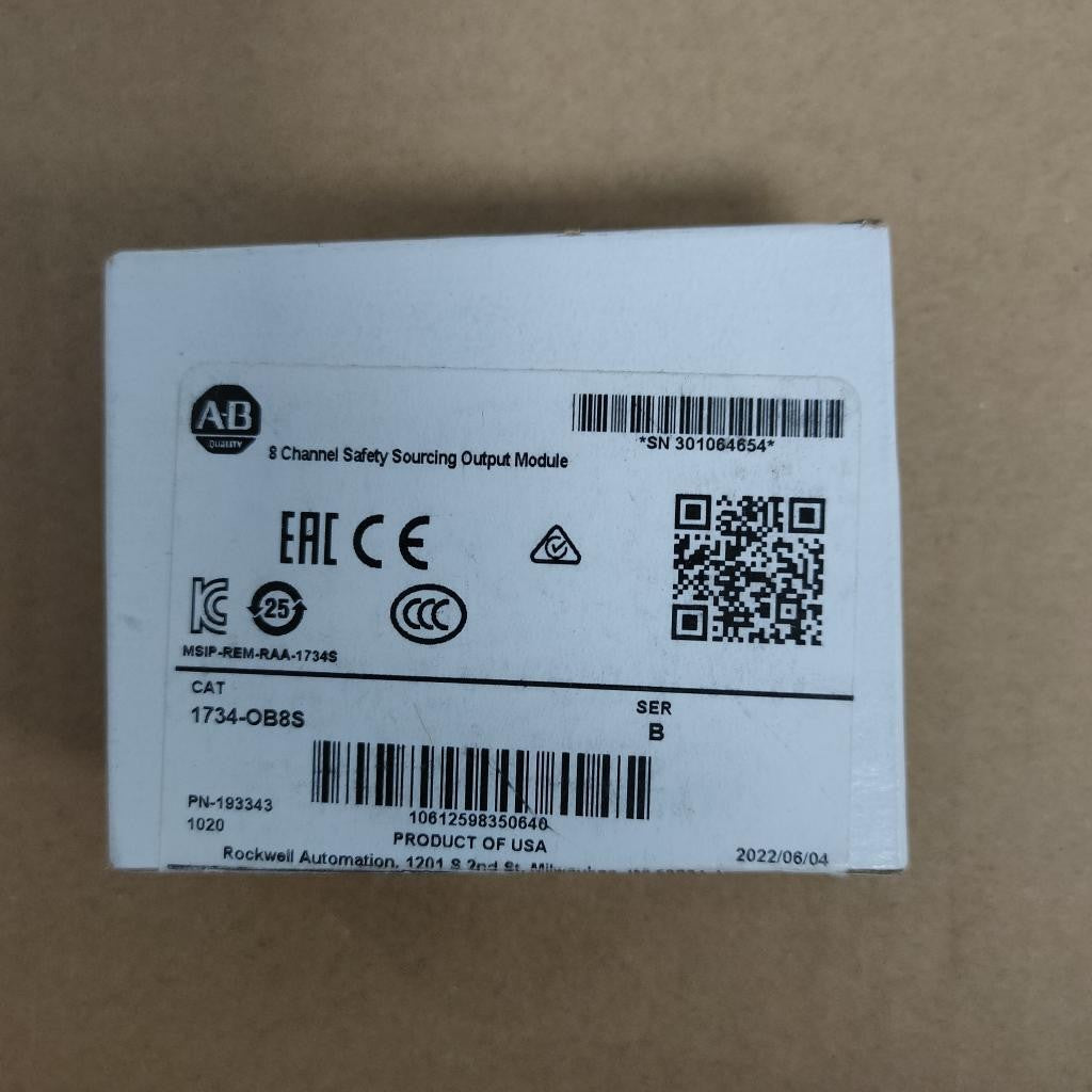 2023  AB 1734-OB8S 1734OB8S Point I/O 8 Channel Safety Sourcing Output Module