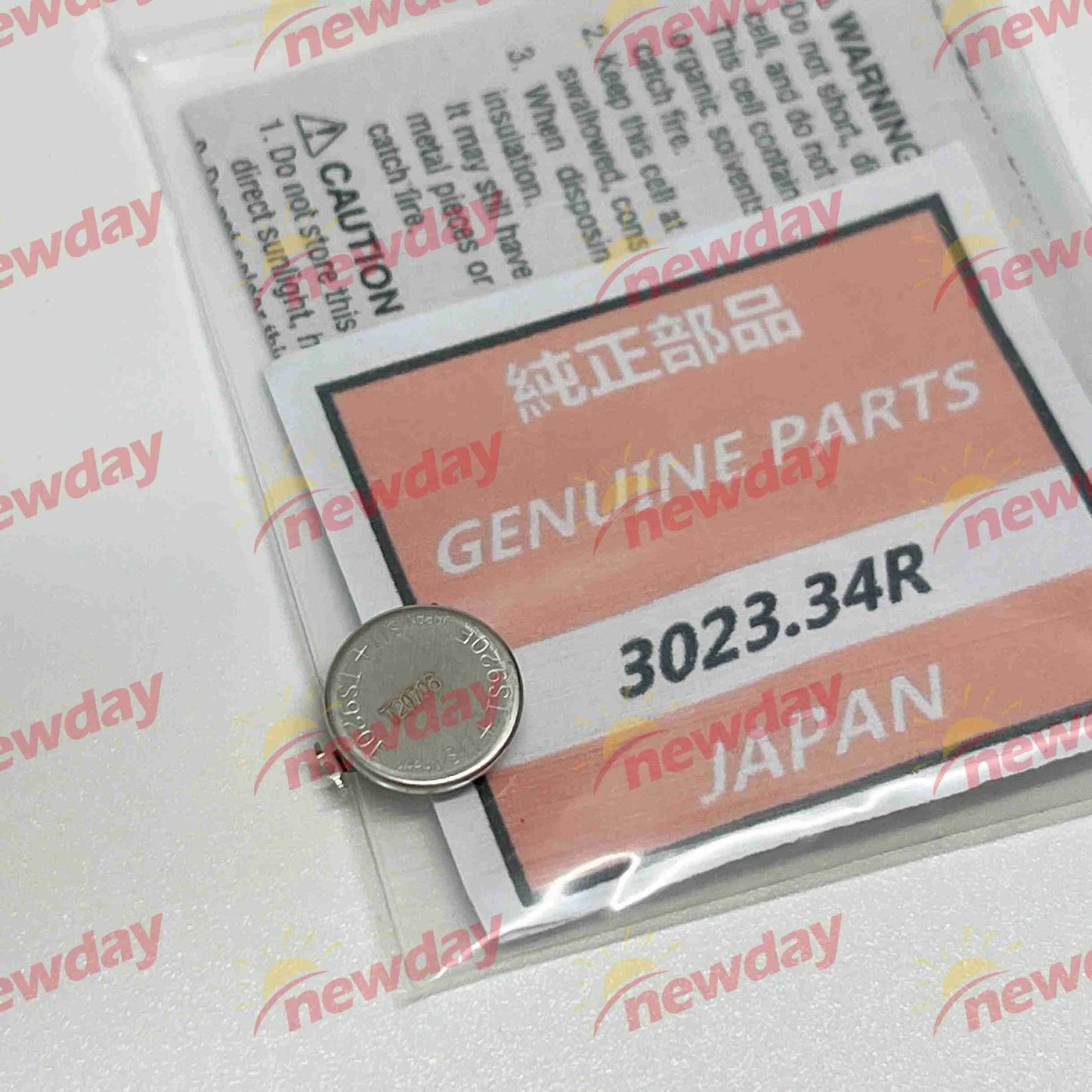 1x Seiko capacitor Solar Watch Battery 3023 34R for VR42 and VR43 TS-920E