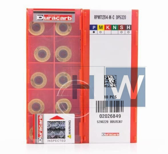Box/10Pcs RPMT1204-M-C DP5320 CNC Milling Cutter Blade