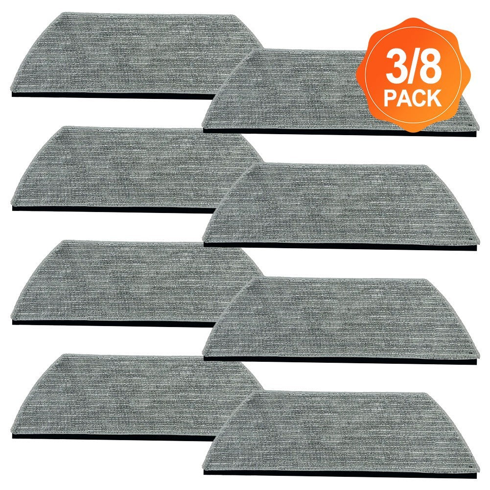 Microfiber Mop Pad Set for Shark Robot Vacuum Cleaners Efficient Cleaning